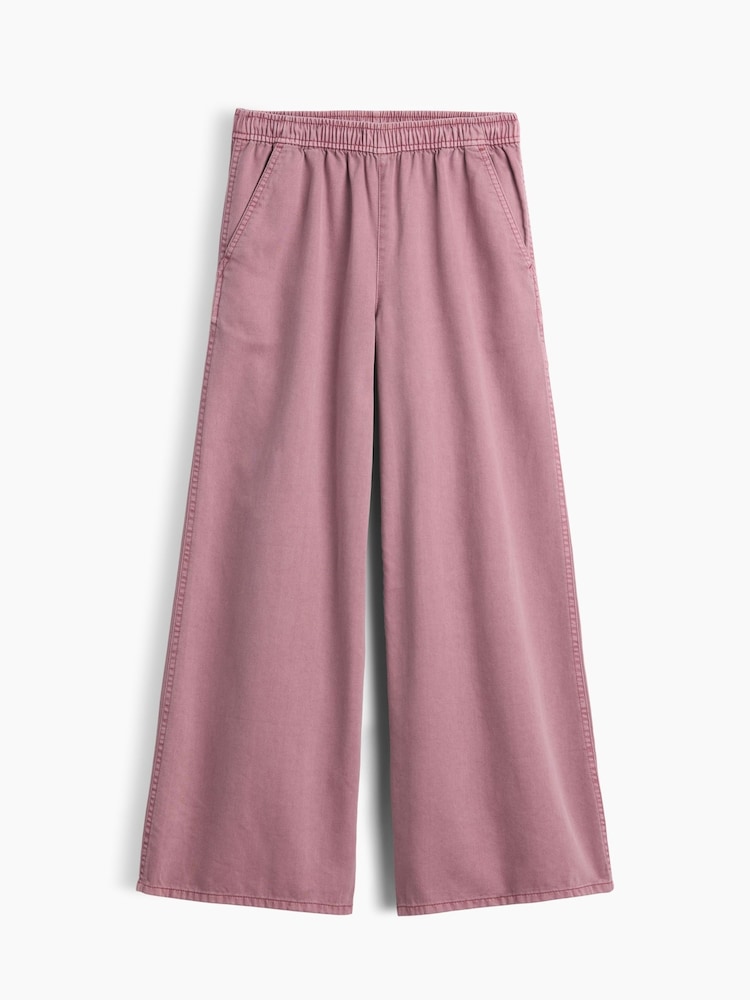 Gap Pink Easy Wide-Leg Utility Trousers (4-13yrs) - Image 5 of 5