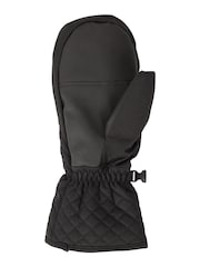 Mountain Warehouse Black Arctic Mist Womens Waterproof Ski Mittens - Image 3 of 5