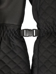 Mountain Warehouse Black Arctic Mist Womens Waterproof Ski Mittens - Image 5 of 5