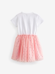 Baker by Ted Baker Glitter Mesh Mockable Dress - Image 7 of 9