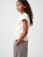 Gap Brown Easy Wide-Leg Utility Trousers (4-13yrs) - Image 4 of 5