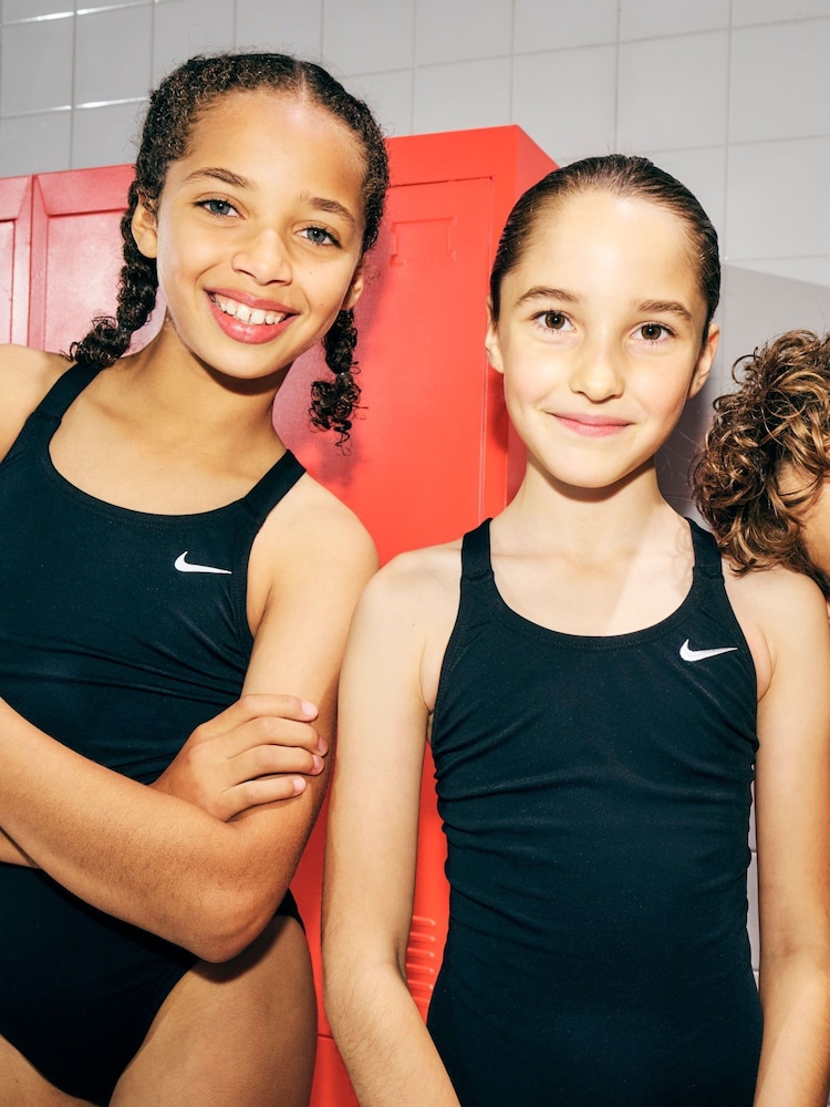 Nike Black Hydrastrong Solid Swimsuit - Image 13 of 13