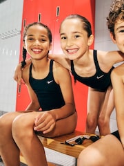 Nike Black Hydrastrong Solid Swimsuit - Image 9 of 15
