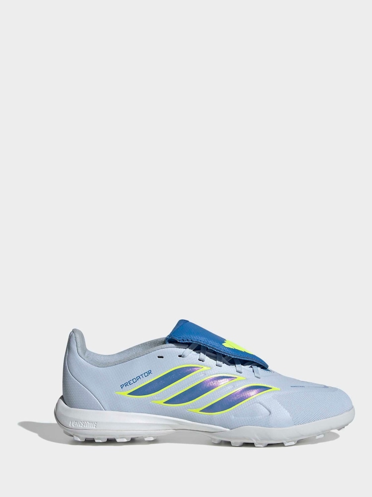 adidas Blue Predator League Fold-Over Tongue Turf Football Shoes - Image 1 of 10 adidas Blue Predator League Fold-Over Tongue Turf Football Shoes - Image 1 of 10