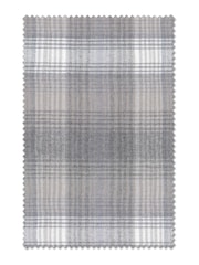 Grey Cosy Check Made To Measure Curtains - Image 8 of 8