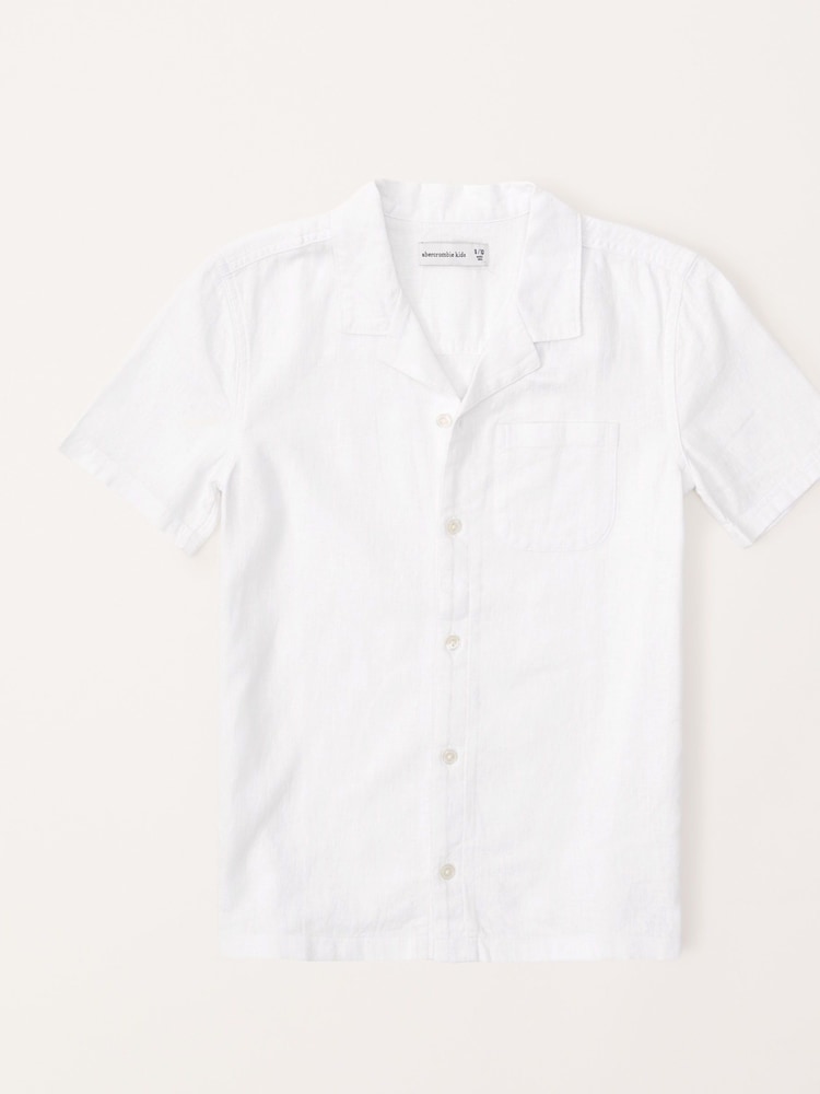 Abercrombie & Fitch Short Sleeve Resort Shirt - Image 3 of 3 Abercrombie & Fitch Short Sleeve Resort Shirt - Image 3 of 3