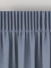 Danube Blue Soho Made To Measure Curtains - Image 6 of 8