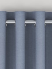 Danube Blue Soho Made To Measure Curtains - Image 7 of 8