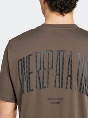 adidas Green One Rep At A Time Graphic T-Shirt - Image 5 of 7