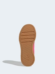 adidas Pink Tensaur Sport Training Lace Shoes - Image 8 of 10