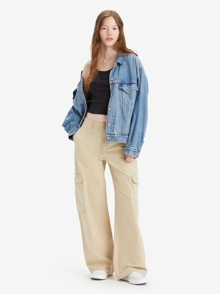 Levi's® Safari Baggy Cargo Trousers - Image 1 of 7