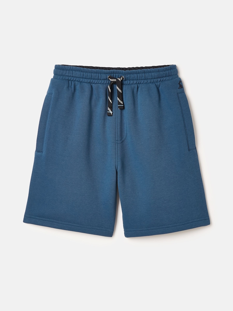 Joules Boys' Barton Blue Jersey Shorts - Image 1 of 5