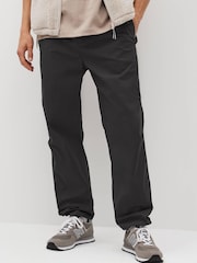 Charcoal Grey Parachute Trousers - Image 4 of 11