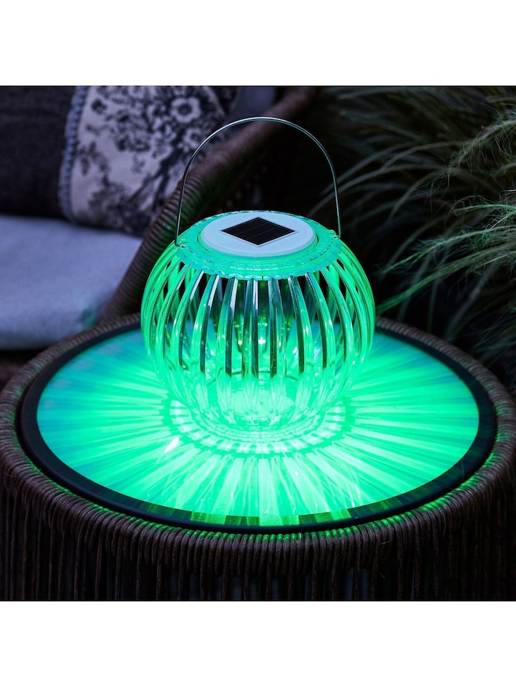 Lights4fun Colour Changing Solar Hanging Lantern - Image 8 of 8