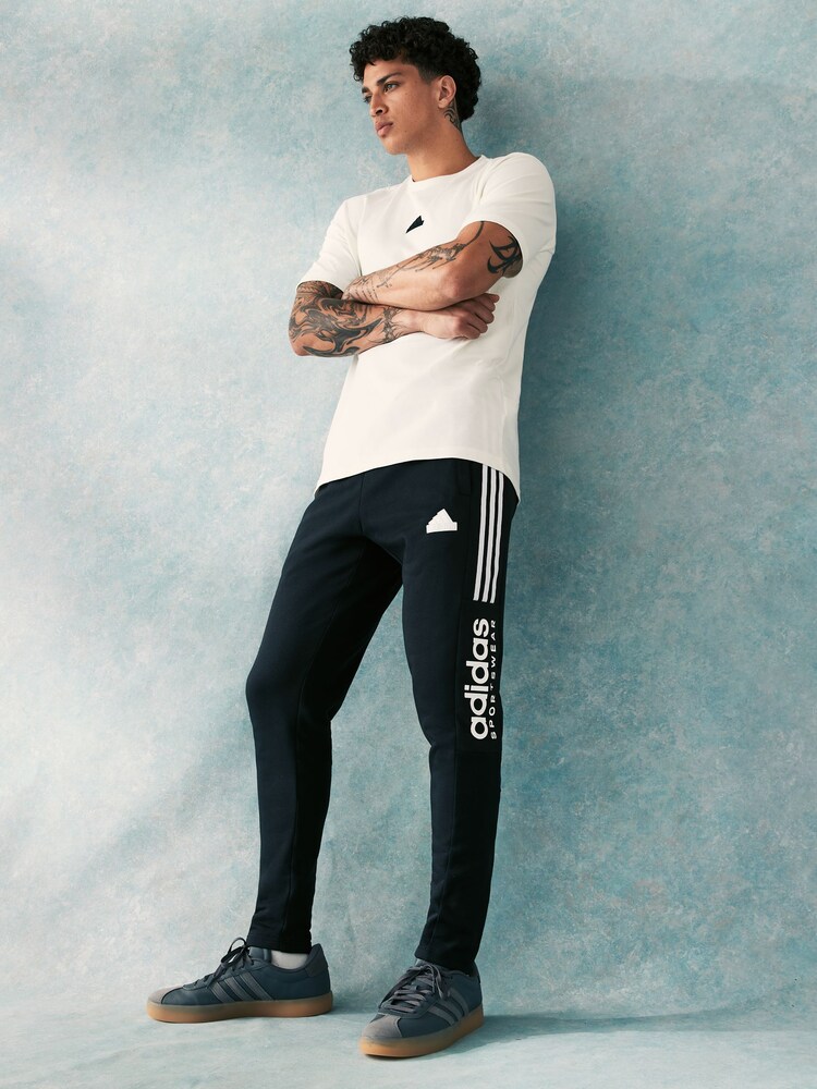 adidas Black Tiro Joggers - Image 2 of 6