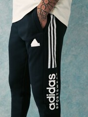 adidas Black Tiro Joggers - Image 3 of 6