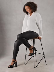 Live Unlimited Curve Leggings aus Lederimitat - Bild 3 von 4