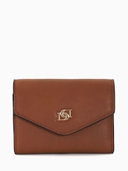 Dune London Brown Kamaris Branded Dual Cardholder - Image 1 of 4