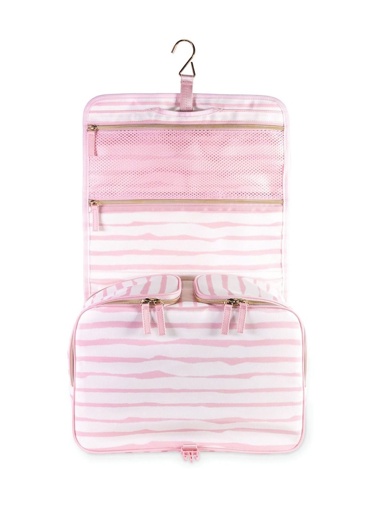 Kate Spade Multi Hanging Toiletry Bag, Goddess Stripe - Image 2 of 4 Kate Spade Multi Hanging Toiletry Bag, Goddess Stripe - Image 2 of 4