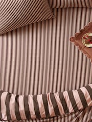 Furn Berry Brownie The Ultimate Stripe Reversible Fitted Sheet - Image 1 of 2
