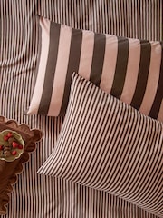 Furn Berry Brownie The Ultimate Stripe Reversible Pillowcase Pair - Image 1 of 1