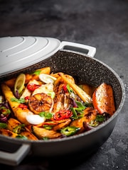 Masterclass Grey 4L Shallow Casserole Dish - Image 2 of 3