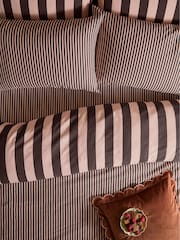 Furn Berry Brownie The Ultimate Stripe Reversible Duvet Cover Set - Image 3 of 4
