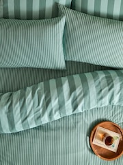 Furn Peppermint The Ultimate Stripe Reversible Duvet Cover Set - Image 3 of 4