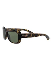Schildpatt, Braun - Ray-Ban® Jackie Ohh Sonnenbrille - Bild 10 von 12
