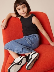 Black Rib Vest (3-16yrs) - Image 3 of 7