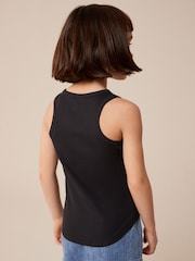 Black Rib Vest (3-16yrs) - Image 4 of 7