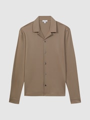 Reiss Fawn Spence Mercerised Cotton Long Sleeve Shirt - Image 2 of 4