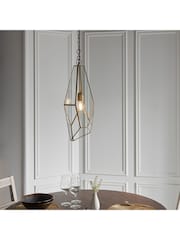 Gallery Home Brass Morla Ceiling Light Pendant - Image 1 of 7