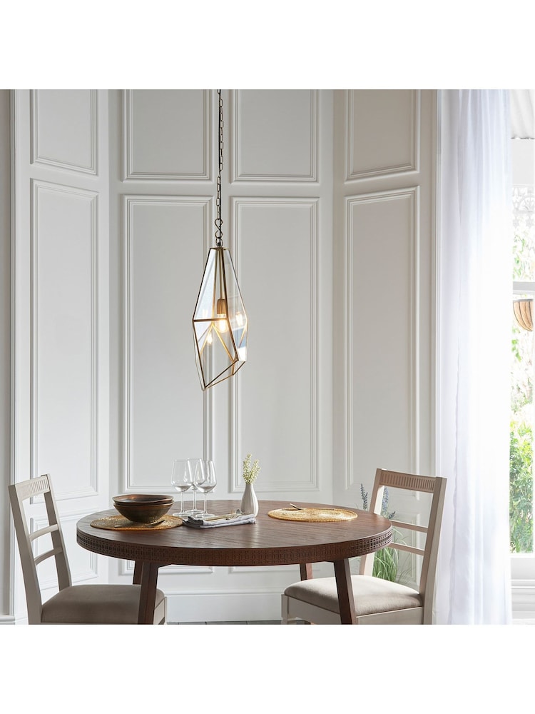 Gallery Home Brass Morla Ceiling Light Pendant - Image 2 of 7