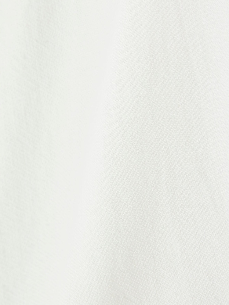 River Island White Linen Regular Shirt - Image 4 of 4