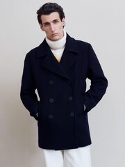 Sebago Reefers Navy Blue Coat - Image 1 of 5
