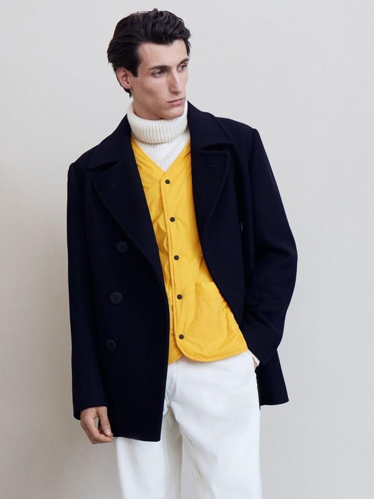 Sebago Reefers Navy Blue Coat - Image 2 of 5