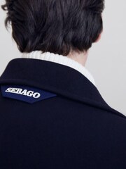 Sebago Reefers Navy Blue Coat - Image 3 of 5