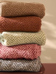 Furn Tweedie Brushed Herringbone 130X180cm Throw - Attēls 2 no 4