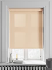 Peach Orange Asher Made To Measure Light Filtering Roller Blind - Image 1 of 5