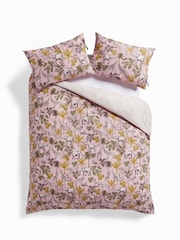 Pink Safari Reversible 100% Cotton Duvet Cover and Pillowcase Set - Image 6 of 7