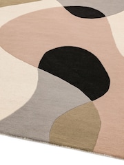 Asiatic Rugs Beige Matrix Geo Wool Rich Rug - Image 2 of 5