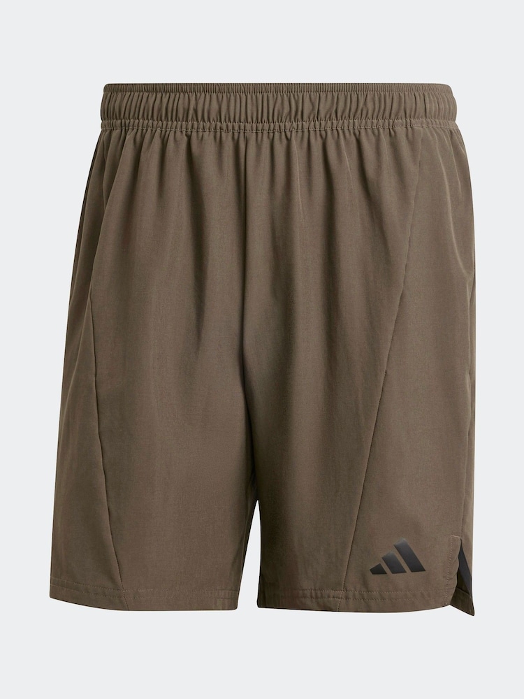 adidas Green Designed for Training Workout Shorts - Image 6 of 6