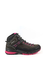 Grisport Black Lady Coquetdale Grey Wide Toe Box Boots - Image 5 of 12
