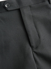 Schwarz - Signature Tollegno Anzug in schmaler Passform: Hose - Image 7 of 9