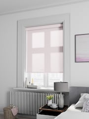 Rose Pink Asher Made To Measure Light Filtering Roller Blind - Image 2 of 5