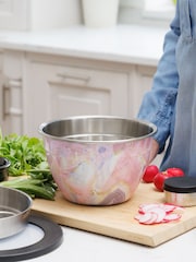 S’well Rose/White Travel Salad Bowl Kit 1.9L - Image 1 of 3