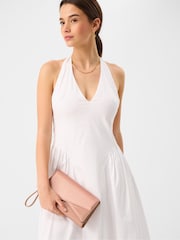 Accessorize Pink Fold Over Clutch Bag - Image 3 of 3