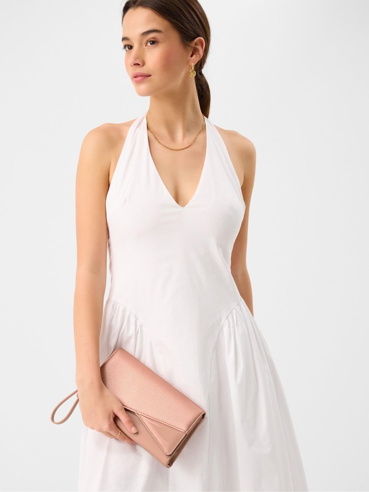 Accessorize Pink Fold Over Clutch Bag - Image 3 of 3 Accessorize Pink Fold Over Clutch Bag - Image 3 of 3