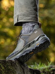 Grisport Green Garrison Green Wide Toe Box Walking Shoes - Image 3 of 11